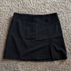 Sunday Best Black Mini Skirt